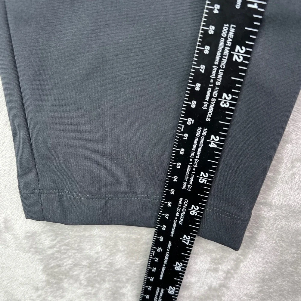 Lululemon Commission Slim-Fit Pants Mens 31 Grey Solid Performance Trousers